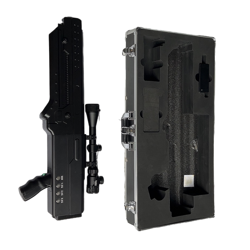  定南手持便携式枪型低空防御反制四通道A型